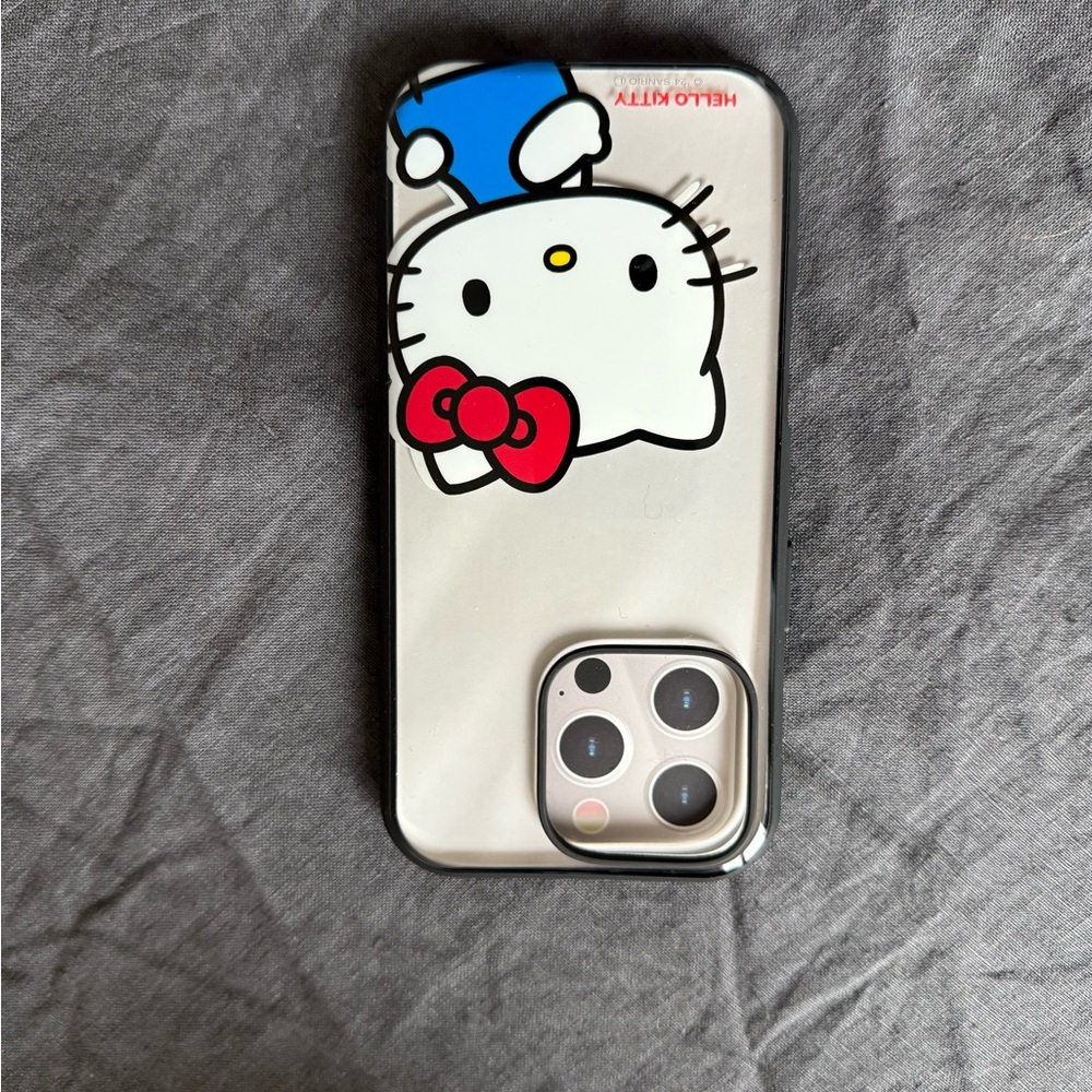 Hello Kitty Phone Case - Blue, Red, White, Black